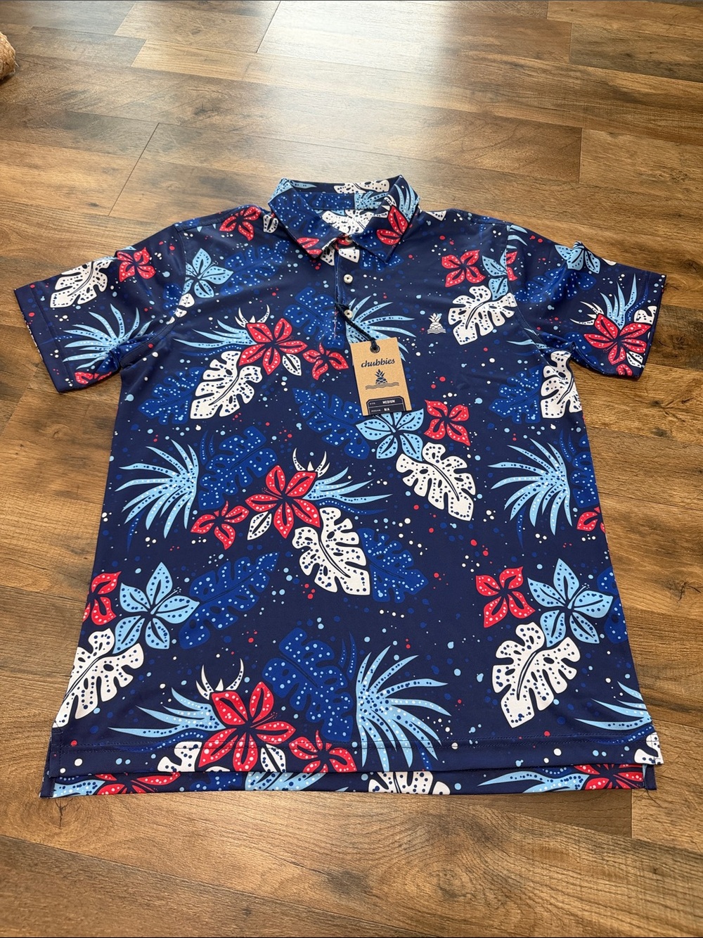 Chubbies
The Backyard Bouquet Ultra Fine Knit Range Polo
